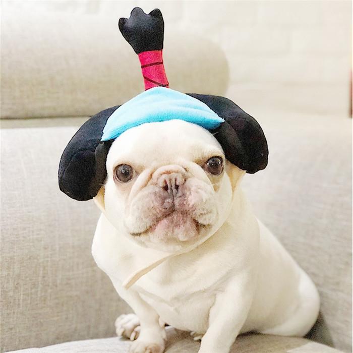 犬 服 ハロウィン コスプレ ちょんまげ 帽子 舞子 侍 時代劇
