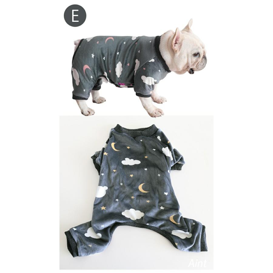 マイクロ起毛生地 ロンパース 犬服 柔らかい つなぎ 両面起毛 冬