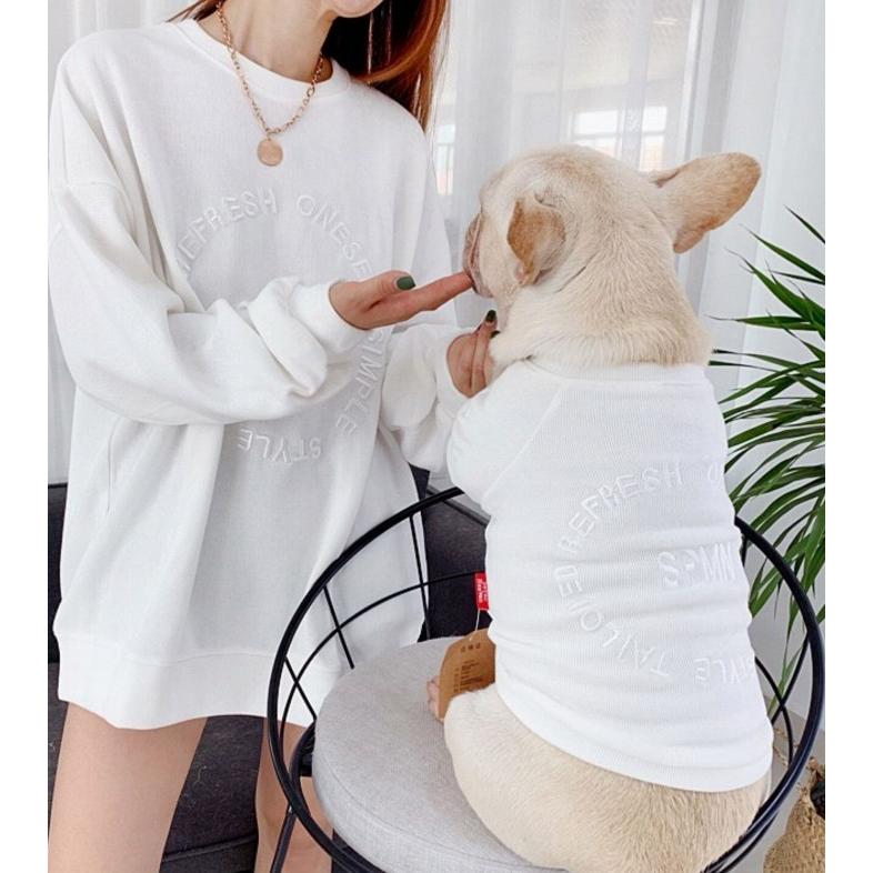 愛犬とのお揃い服 長袖スウェット ペアルック オーナー 飼い主様用 犬