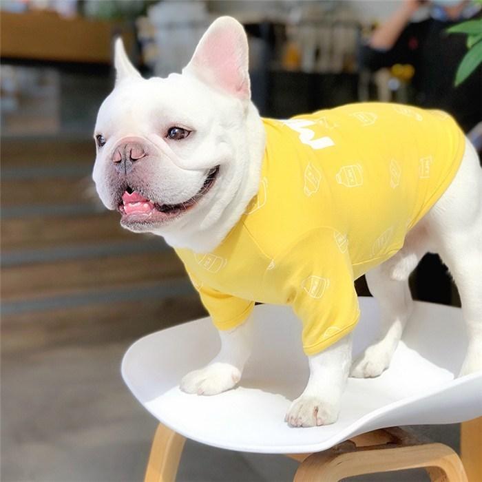 売り尽くし 犬 服 フレンチブルドッグ フレブル 中型犬 牛乳瓶 半袖T