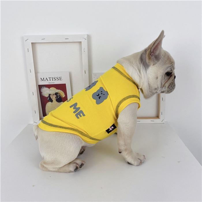 犬 服 3COLOR フレブル フレンチブルドッグ タンクトップ 小型犬 中型
