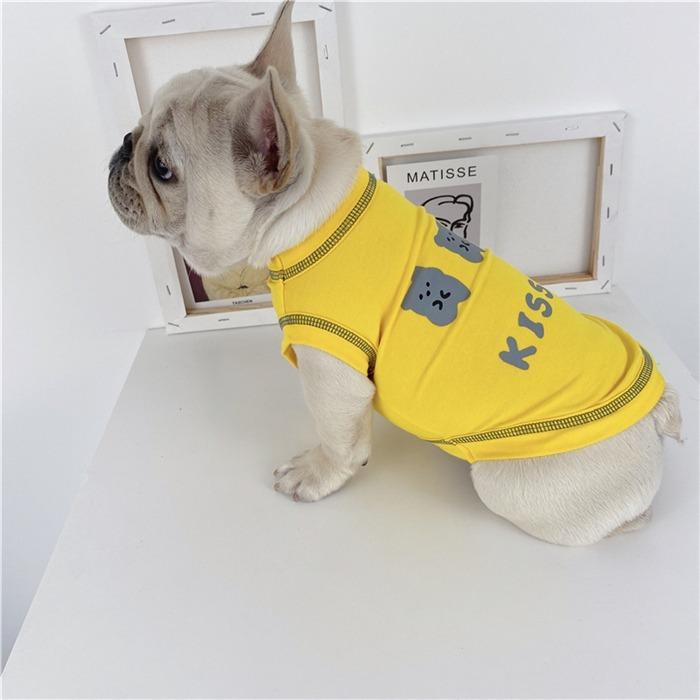 犬 服 3COLOR フレブル フレンチブルドッグ タンクトップ 小型犬 中型
