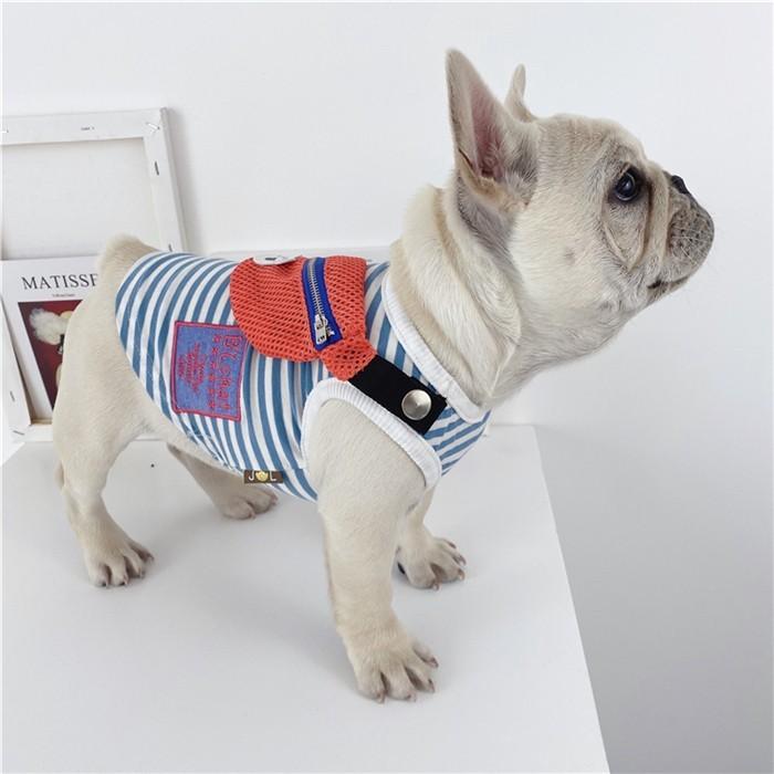 犬 服 かばん付き タンクトップ フレブル フレンチブルドッグ ペット服