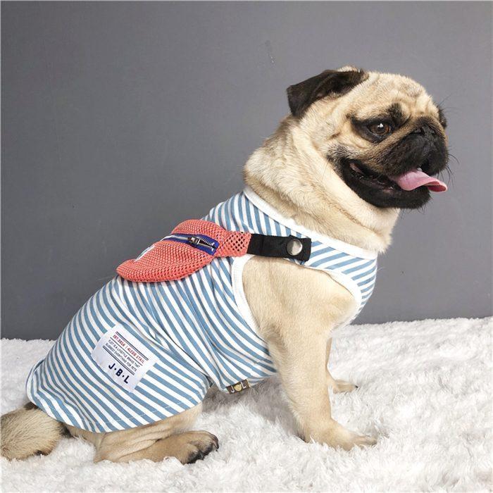 犬 服 かばん付き タンクトップ フレブル フレンチブルドッグ ペット服