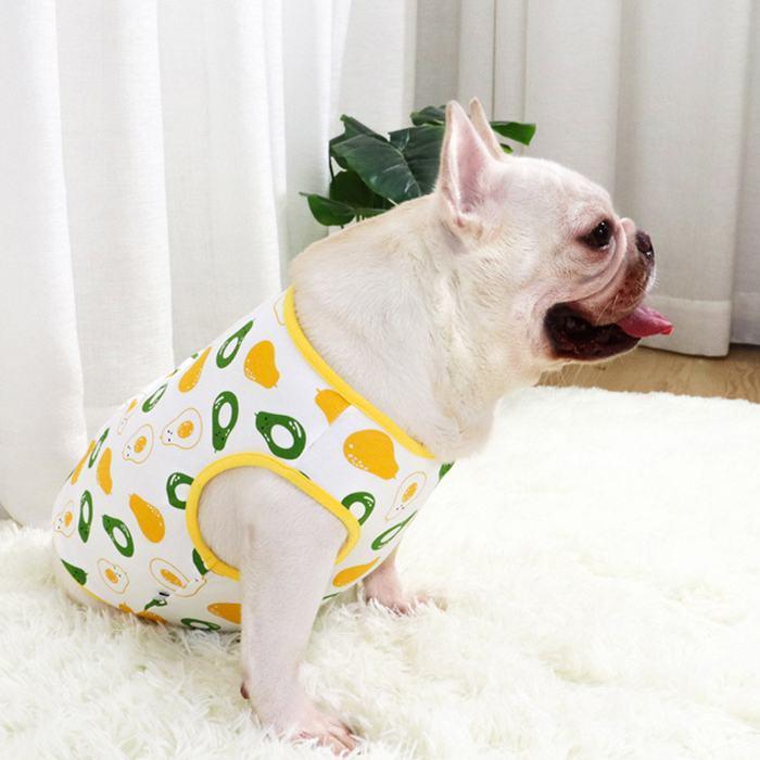タンクトップ フレンチブルドッグ 犬 服 ペットの服 ペット服 アボカド