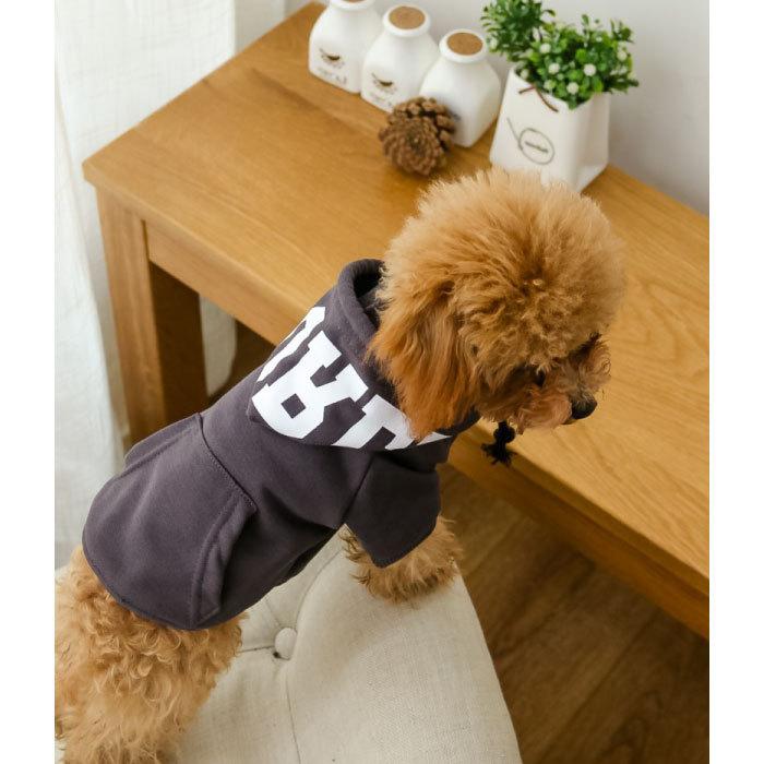 犬 服 フレンチブルドッグ ペット 秋 冬 厚手 パーカー フード付き T