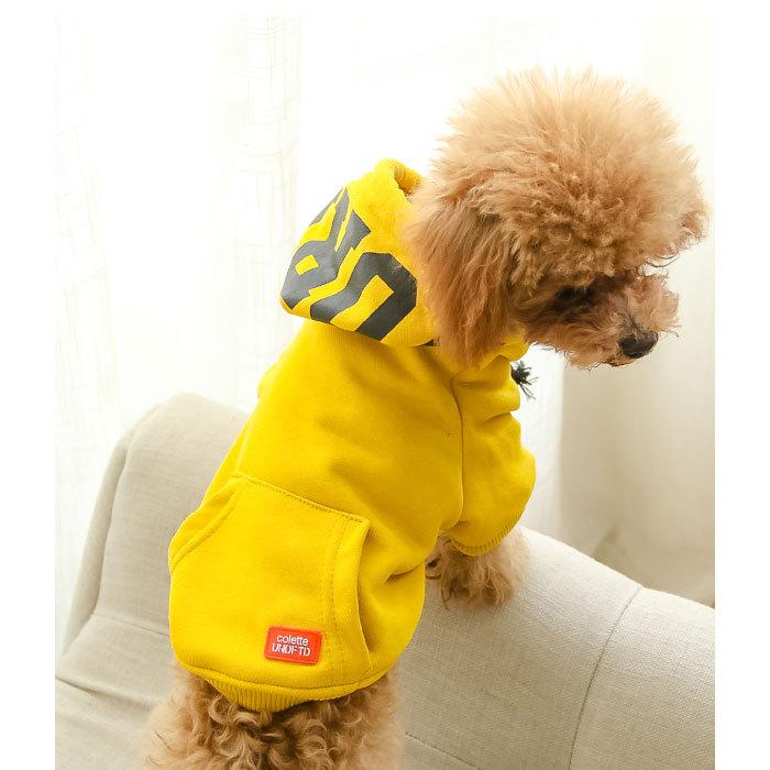 犬 服 フレンチブルドッグ ペット 秋 冬 厚手 パーカー フード付き T