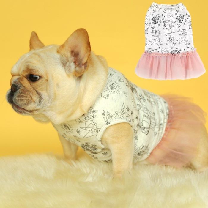 犬服 春 夏 フレンチブルドッグ フレブル 女の子 スカート ペット服 犬 服 洋服 カジュアル かわいい 中型犬 小型犬 大型犬 犬服 Km351t Bestwear 通販 Yahoo ショッピング