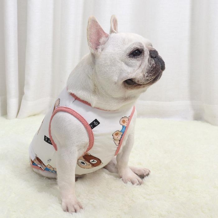 犬服 春夏 可愛い フレンチブルドッグ フレブル タンクトップ 犬 服 春 夏 小型犬 中型犬 ドッグウェア 涼しい 動きやすい Km3t Bestwear 通販 Yahoo ショッピング