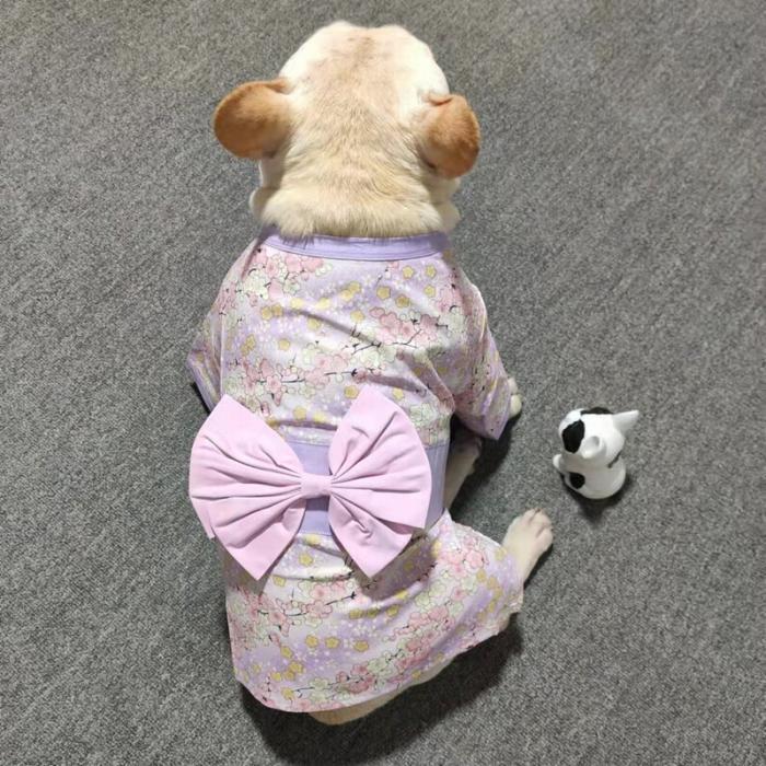 フレンチブルドック服 犬 着物 浴衣 晴れ着 袴 正月 フレンチ