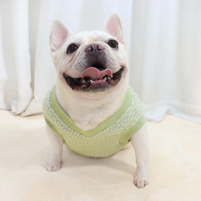 フレンチブルドッグ 服 犬 冬 もこもこ 暖かい ボア タンクトップ