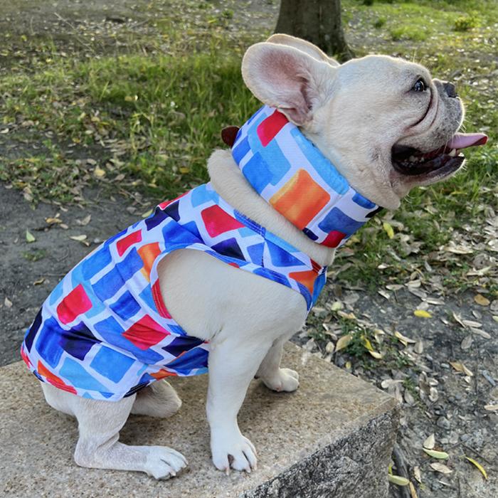 犬 フレンチブルドック 服 クール 接触冷感 夏服 中型犬 小型犬