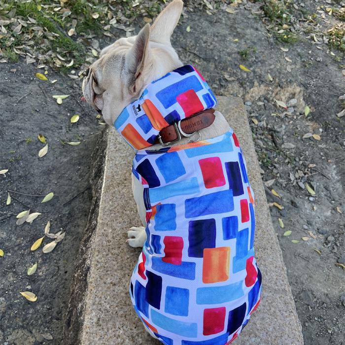犬 フレンチブルドック 服 クール 接触冷感 夏服 中型犬 小型犬
