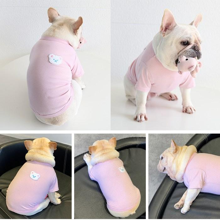 犬 犬服 夏服 タンクトップ フレンチブルドック Tシャツ ドッグウェア