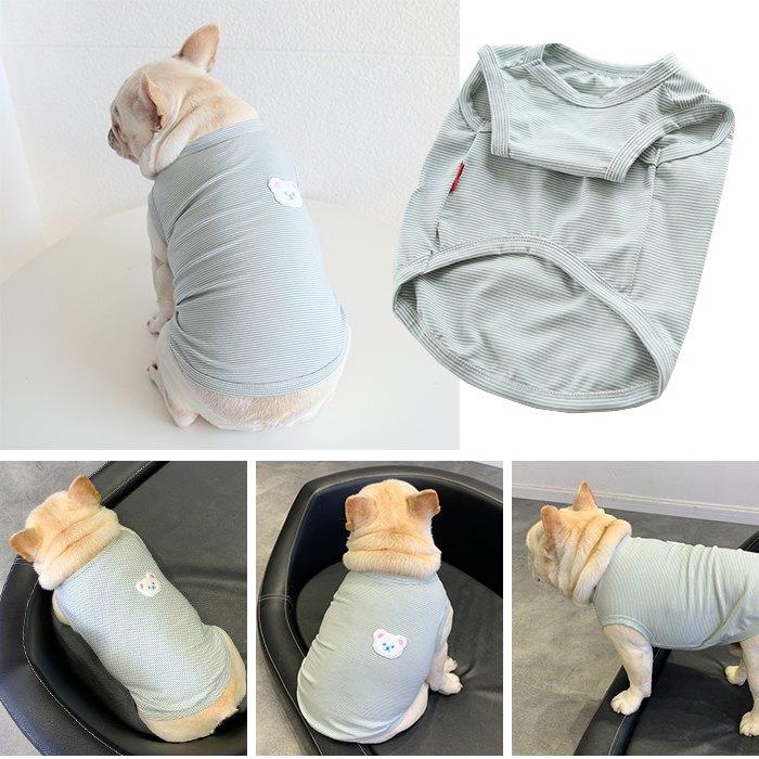 犬 犬服 夏服 タンクトップ フレンチブルドック Tシャツ ドッグウェア