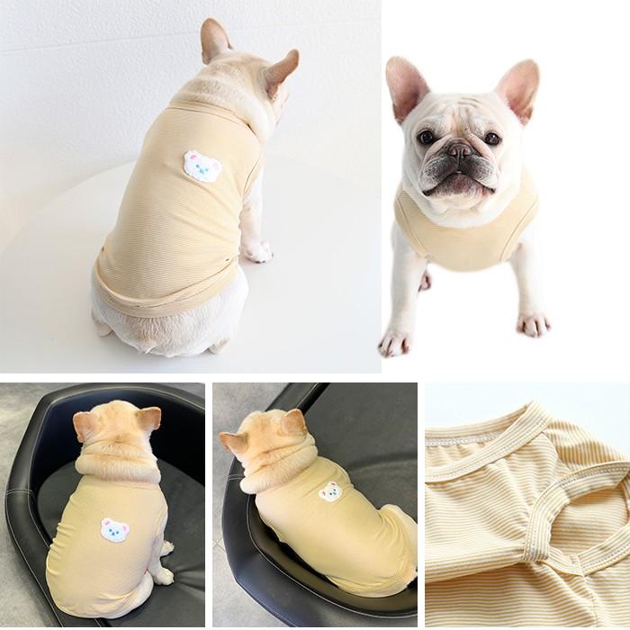 犬 犬服 夏服 タンクトップ フレンチブルドック Tシャツ ドッグウェア