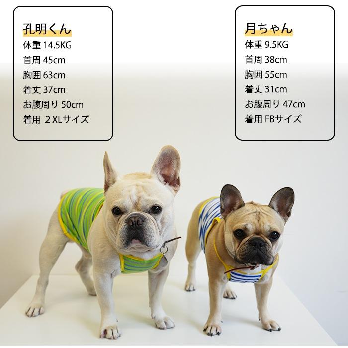 犬 フレンチブルドッグ 春夏 キャミソール タンクトップ 春服 夏服