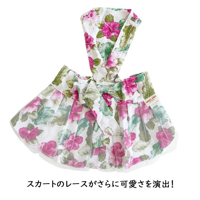 犬服 春 夏 秋 ワンピース フレンチブルドッグ 服 中型犬 フレブル 花