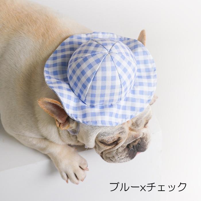 ペット帽子 犬 猫用 かわいい フレンチブルドック アクセサリー 調節