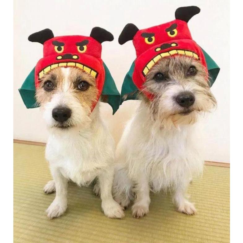 犬 帽子 ハロウィン コスプレ 獅子舞い 着ぐるみ かぶりものかわいい おしゃれ コスチューム キャップ トイプードル チワワ 柴犬 ダックス ポメラニアン Km586g Bestwear 通販 Yahoo ショッピング