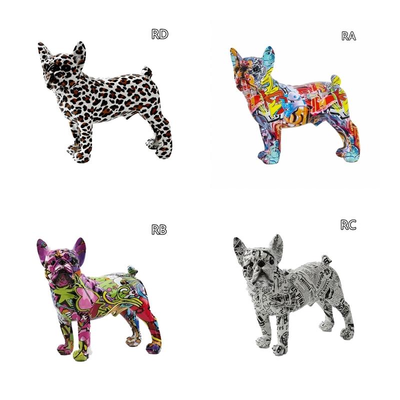 フレンチブルドッグ 雑貨 グッズ 動物 北欧 樹脂 フレブル 彫刻置物