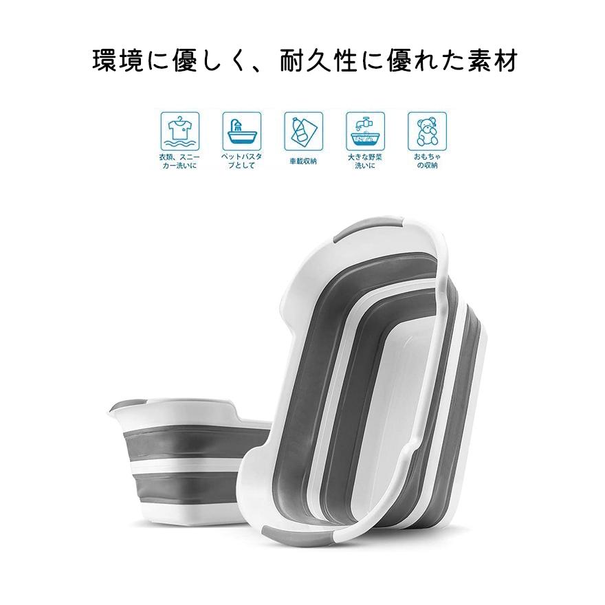 犬用折りたたみバスタブ グレー Amazon.co.jp: ペット バスタブ 犬 折りたたみ たらい 27L 折り畳み