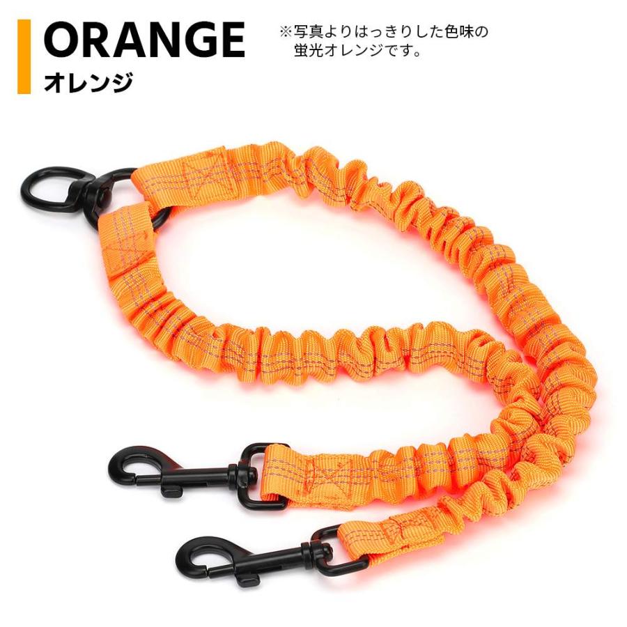 新色追加 伸縮リード 2頭引きリード ダブルリード 反射ライン 夜散歩