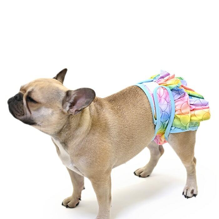 マナーパンツ 犬 犬用 メス マナーパンツカバー フリル 可愛い 女の子 生理パンツ マナーウェア ずれない 通気性抜群 かわいい おむつカバー KM805G | ブランド登録なし | 10