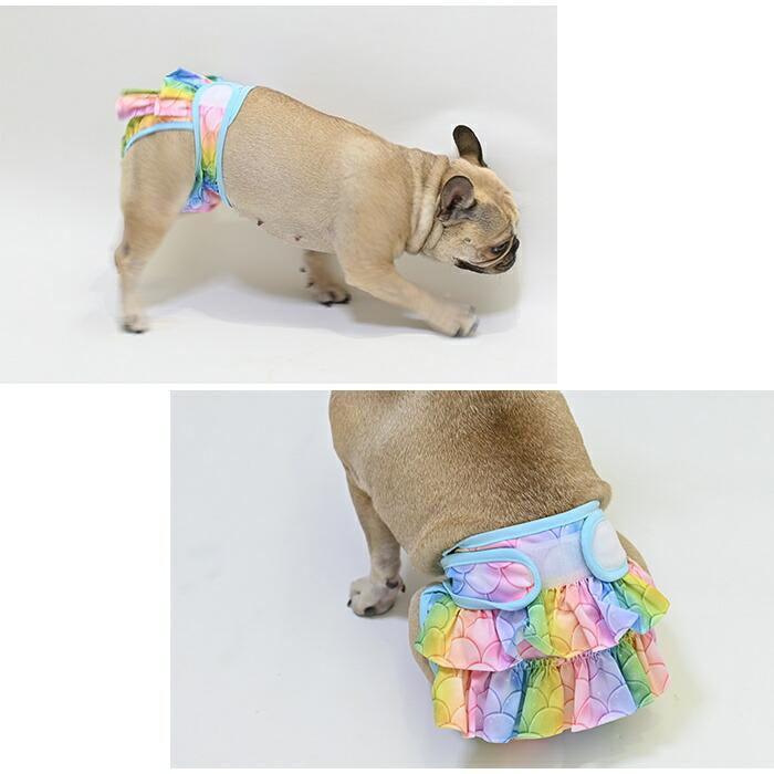 マナーパンツ 犬 犬用 メス マナーパンツカバー フリル 可愛い 女の子 生理パンツ マナーウェア ずれない 通気性抜群 かわいい おむつカバー KM805G | ブランド登録なし | 11