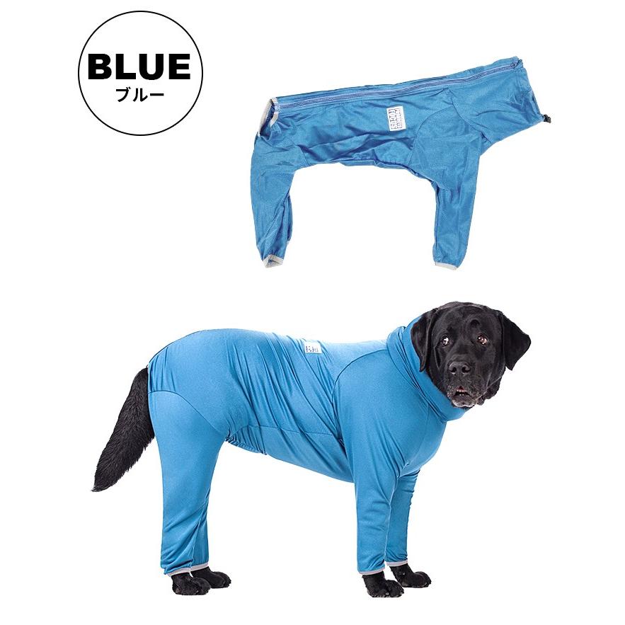 犬服 ハイネックロンパース 大型犬 中型犬 ラッシュガード 日除け
