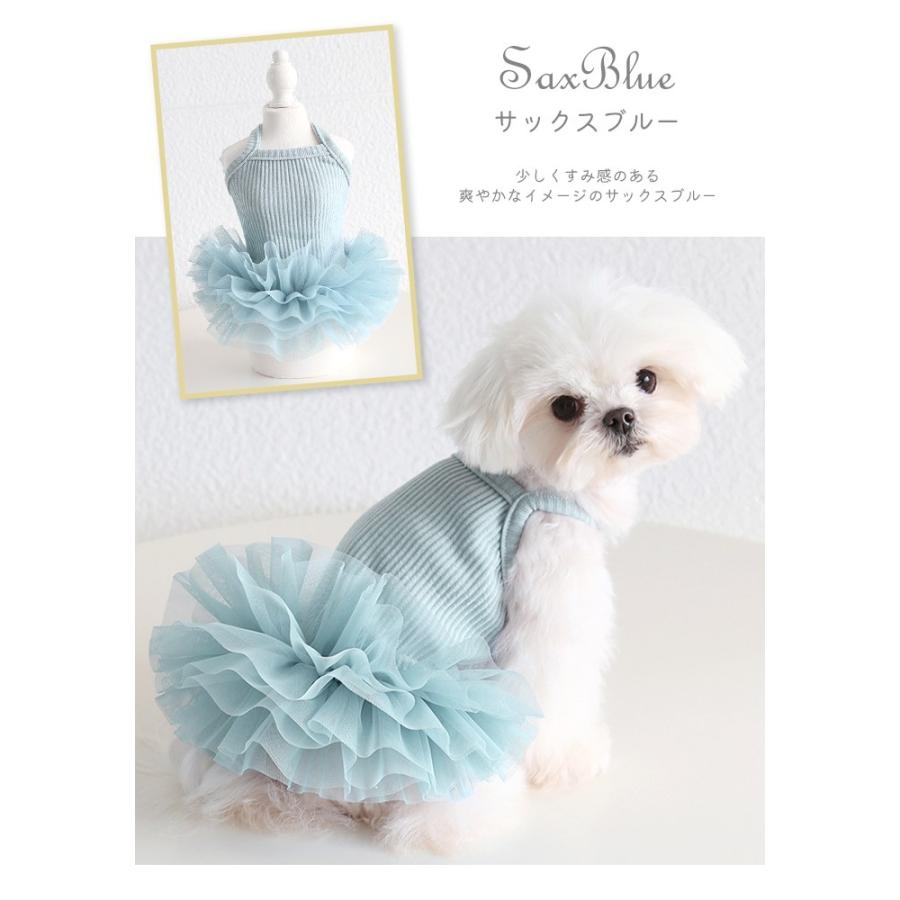 春色ワンピース　∞TuTu∞  犬服ハンドメイド　犬の洋服　犬服ワンピース 春色ワンピース∞TuTu∞ 犬服ハンドメイド犬の洋服犬服ワンピース
