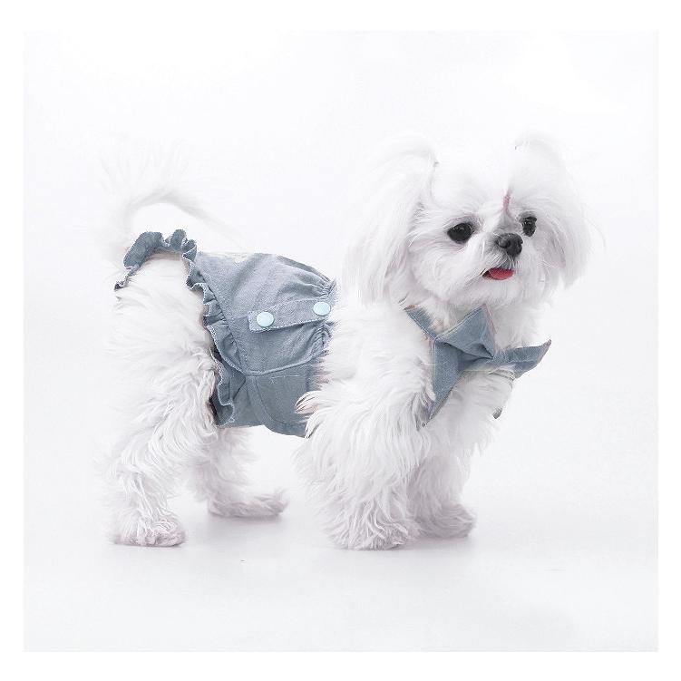 返品交換不可　マナーパンツ 犬用 サニタリーパンツ 生理パンツ おむつカバー ドッグウェア サスペンダー付き 犬服 介護用 シニア犬 介護 散歩 高齢犬 KM823OP | ブランド登録なし | 10