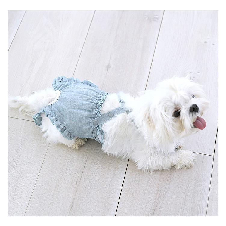 返品交換不可　マナーパンツ 犬用 サニタリーパンツ 生理パンツ おむつカバー ドッグウェア サスペンダー付き 犬服 介護用 シニア犬 介護 散歩 高齢犬 KM823OP | ブランド登録なし | 08