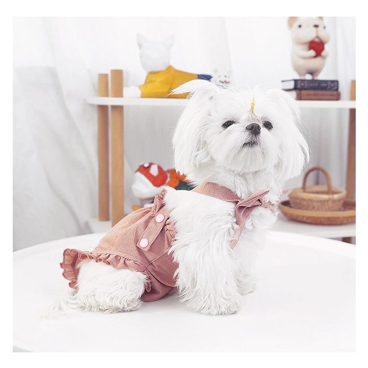 返品交換不可　マナーパンツ 犬用 サニタリーパンツ 生理パンツ おむつカバー ドッグウェア サスペンダー付き 犬服 介護用 シニア犬 介護 散歩 高齢犬 KM823OP | ブランド登録なし | 09