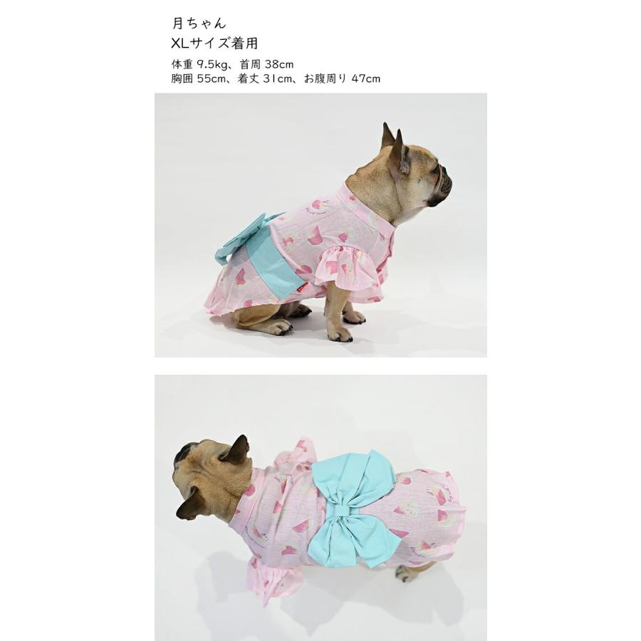 犬服 ゆかた 浴衣 マジックテープ 犬 猫 可愛い 花柄 和風 薄手 チワワ