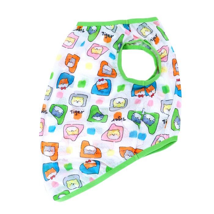 犬服 メッシュ タンクトップ 薄手 トップス 可愛い 夏 春 フレンチ