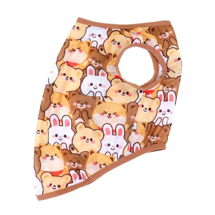犬服 メッシュ タンクトップ 薄手 トップス 可愛い 夏 春 フレンチ