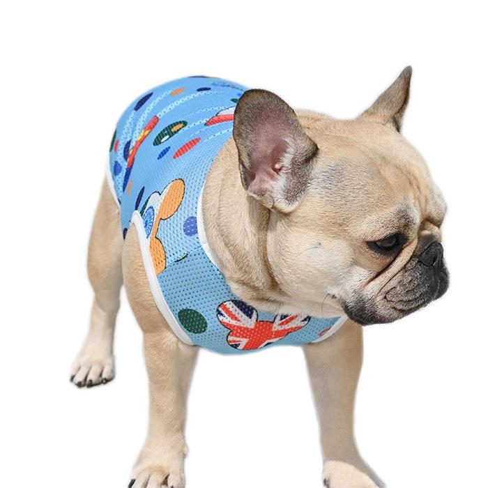 犬服 夏 メッシュ タンクトップ 春 フレンチブルドッグ パグ 中型犬