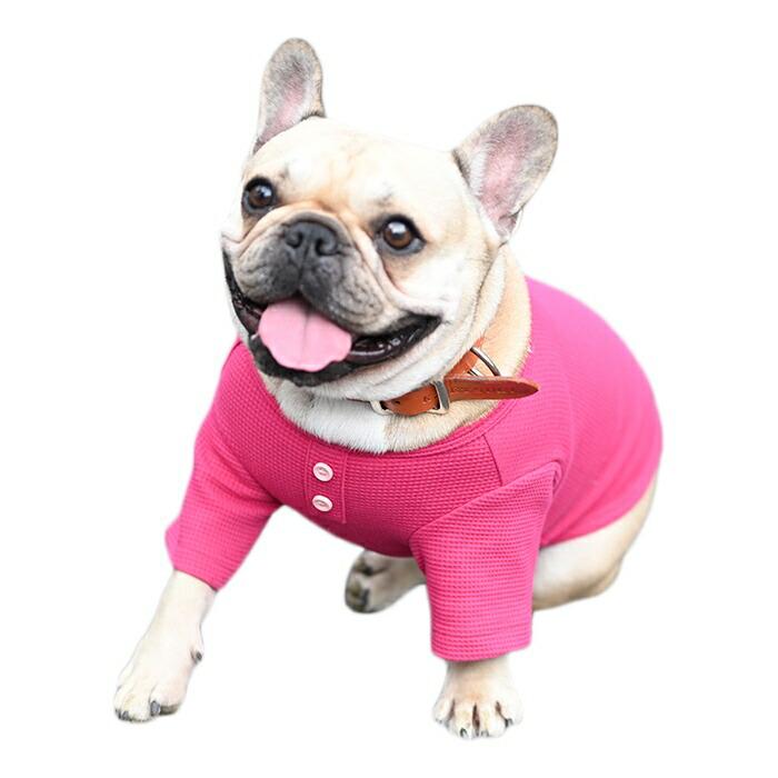送料無料 オリジナルTシャツ 犬 服 ワッフルTシャツ しっかり生地