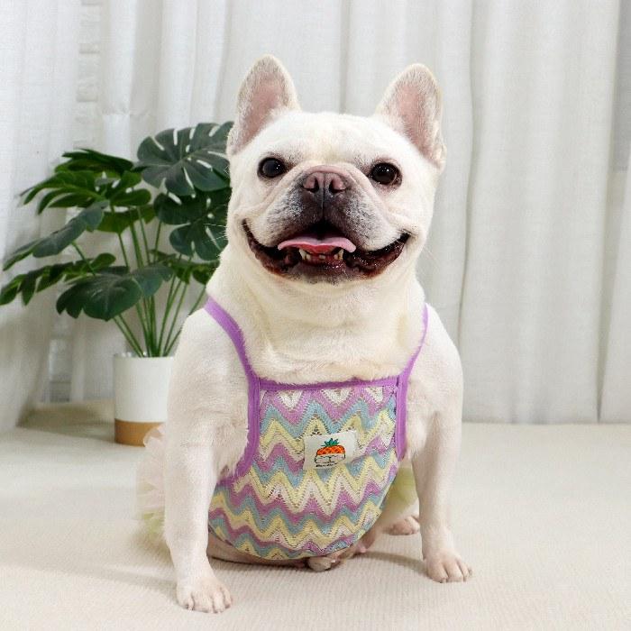 フレンチブルドッグ 犬服 春 夏フレブル 女の子 チュチュスカート