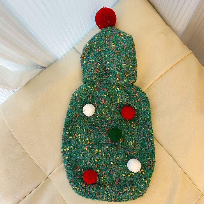 セーター　ペット クリスマス セーター カジュジャケット 犬 パーカーMサイズ bluedays_km926t