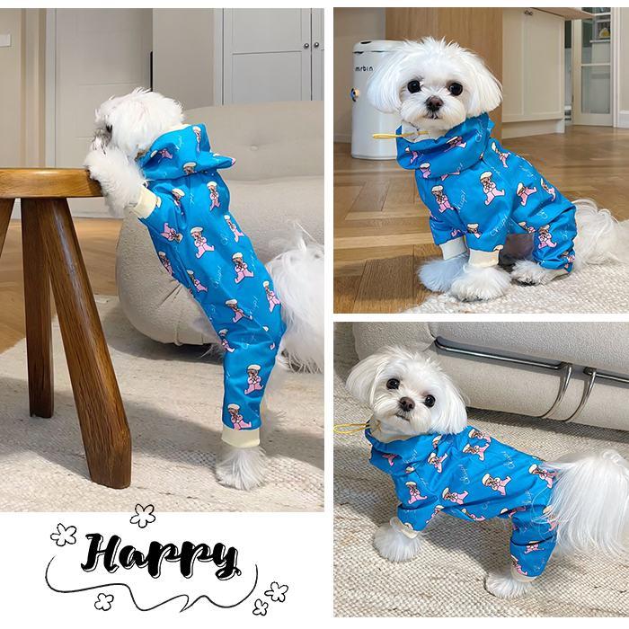 ペット用レインコート ペットの服 犬 防水服 お散歩用