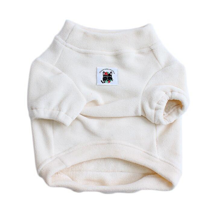 犬服 フリース Tシャツ フレンチブルドッグ パジャマ 部屋着 極暖
