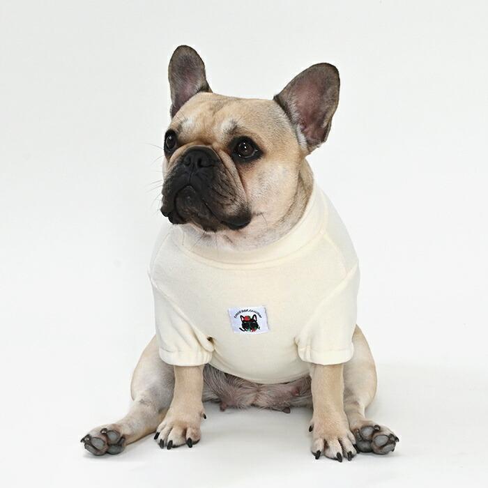 犬服 フリース Tシャツ フレンチブルドッグ パジャマ 部屋着 極暖