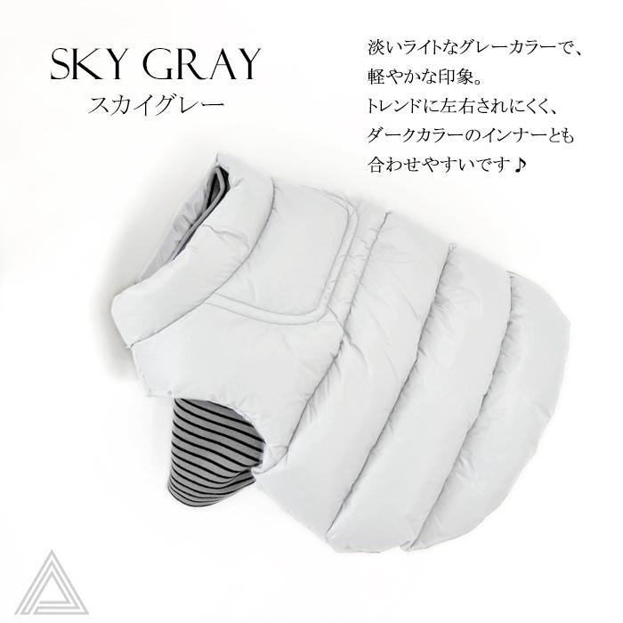 ダウンベスト 100%ダウン・フェザー 犬 犬服 ダウン ジャケット ベスト