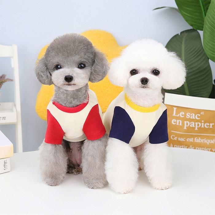 犬服 春 夏 Tシャツ 可愛い フレンチブルドッグ パグ 中型犬 小型犬