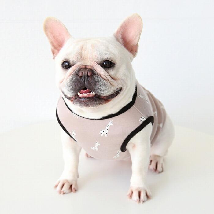 フレンチブルドック犬 服 タンクトップ パグ ドッグウェア 春 夏 秋
