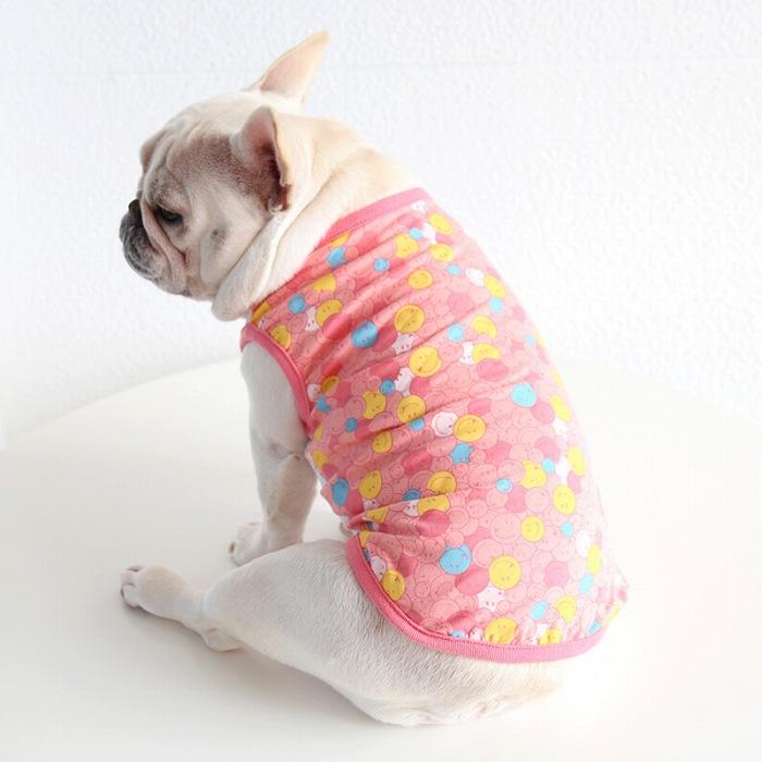 フレンチブルドック犬 服 タンクトップ パグ ドッグウェア 春 夏 秋