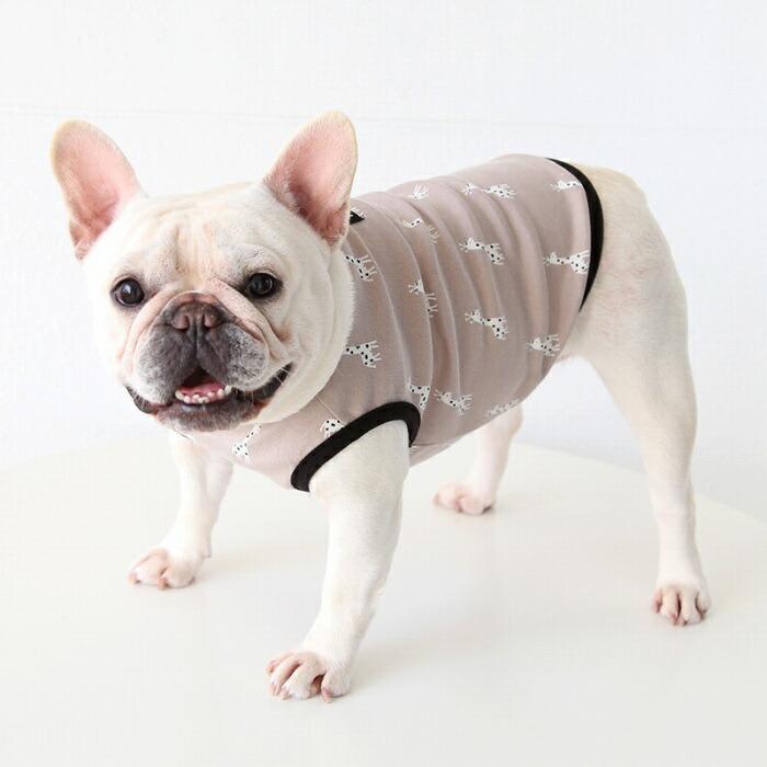 フレンチブルドック犬 服 タンクトップ パグ ドッグウェア 春 夏 秋