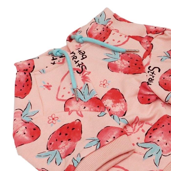 フレンチブルドッグ ペット 犬 服 秋冬 中型犬 イチゴ イチゴ柄 苺